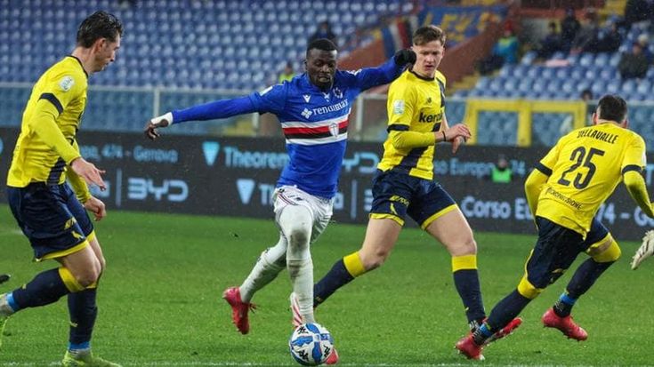 Samp, Niang si riprende il centro dell’attacco Evani ritrova Bereszynski