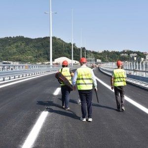 Ispezione ok, il ponte Genova San Giorgio va . E il commissario Bucci resta fino a novembre