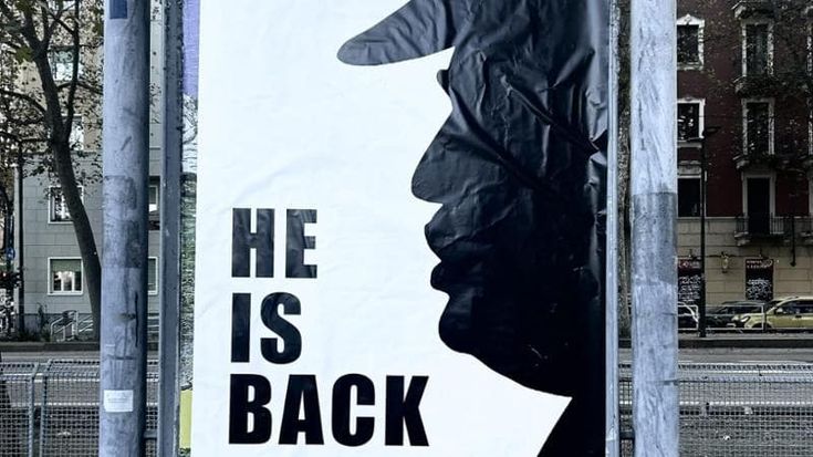 “He is back”, l’ultima opera di Villa è dedicata a Trump