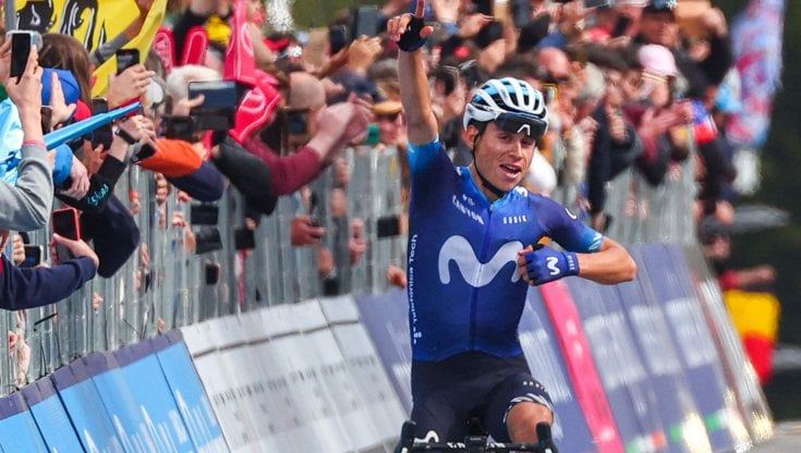 Giro d'Italia, Rubio vince la tappa accorciata di Crans-Montana. Thomas sempre in maglia rosa