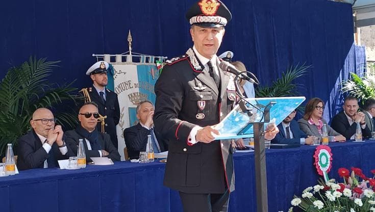 Il comandante generale dei carabinieri Salvatore Luongo cittadino onorario di Carinola