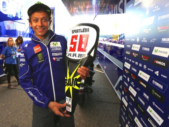 Show sui kart degli assi MotoGp per ricordare il "Sic" 