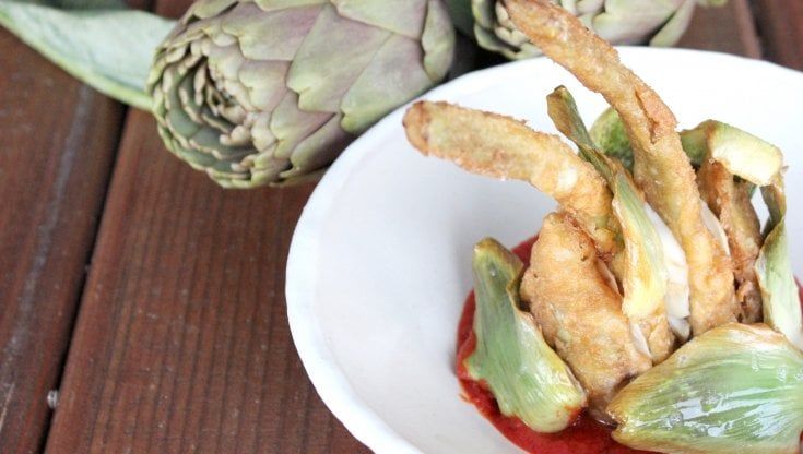 Le ricette di Peppe Guida: parmigiana di carciofi