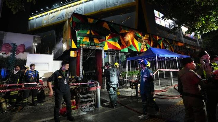Brucia un locale a Bangkok: almeno 27 vittime