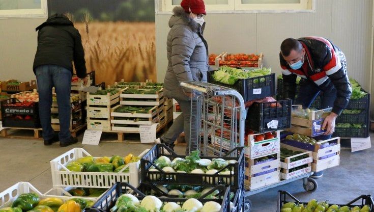 Firenze, alla Mercafir i grossisti fanno scorte di frutta e verdura: “Temono il blocco dei Tir”