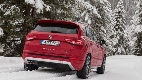 Seat Ateca FR, a prova di Burian