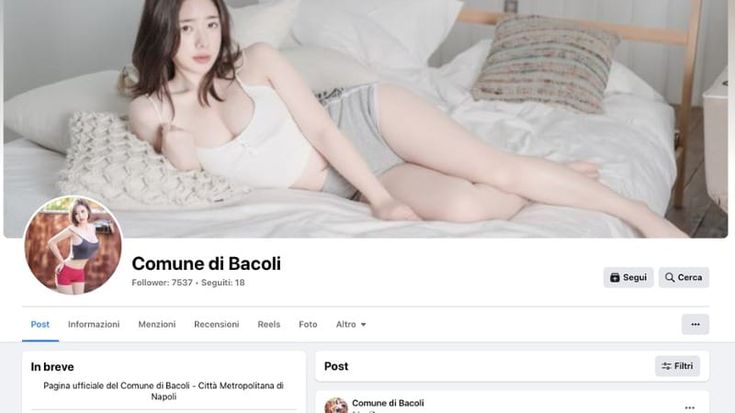 Hackerata la pagina ufficiale del Comune di Bacoli su Facebook