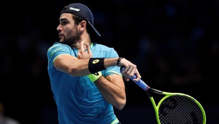 Tennis, Berrettini ko al Masters di Bercy. Addio Finals