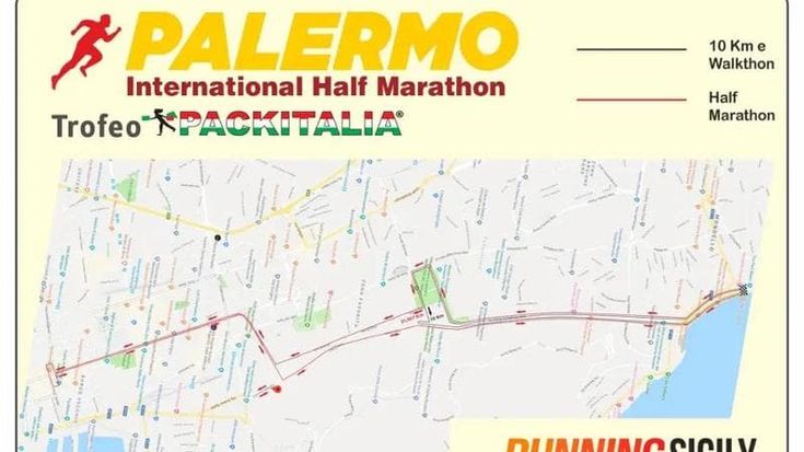 Mezza maratona e Palermo-Modena, giornata di passione per gli automobilisti della domenica