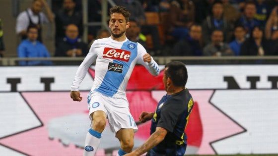 Napoli, Mertens glissa sul futuro: "Non posso dire nulla. Vedremo cosa accadrà.