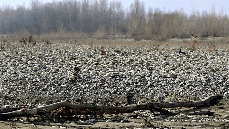 Siccità, in Emilia invasi quasi vuoti e Po ai minimi 