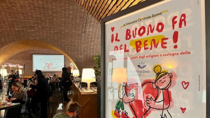 Solidarietà, Mercato Centrale e Ospedale Bambino Gesù insieme per le famiglie dei piccoli ricoverati