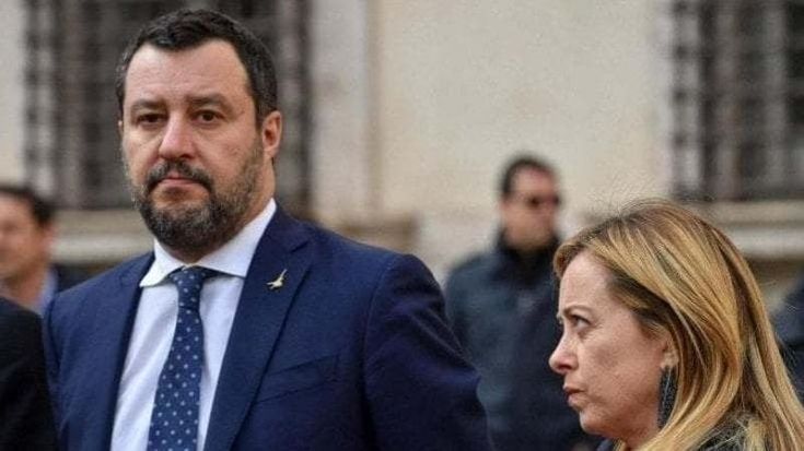 Salvini prepara il suo cantiere nero per sorpassare Meloni in Europa