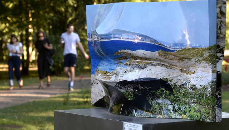Parma, il circolo diventa un percorso d'arte "sostenibile"