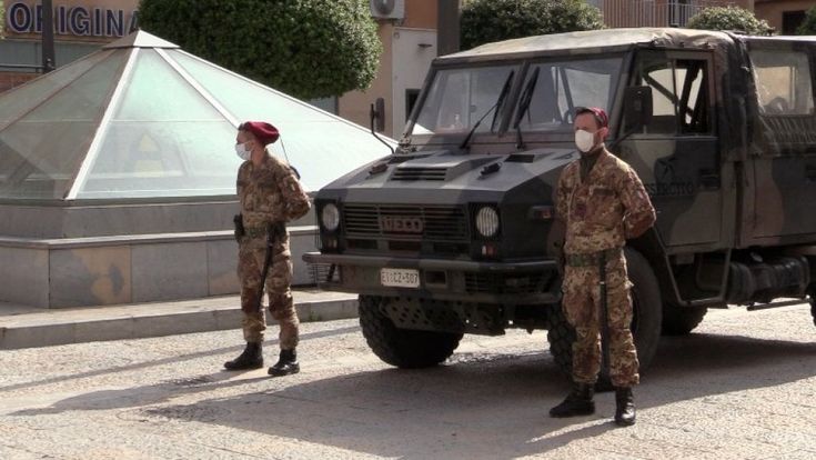 Marsala, l'esercito presidia supermercati e rivendite autorizzate