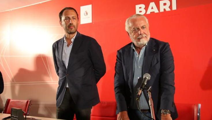Bari calcio, in aula la partita sul fallimento. De Laurentiis rilancia: “Squadra costruita per la B”