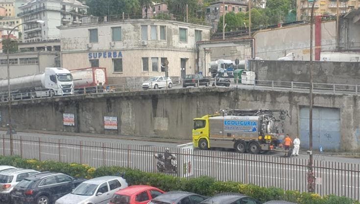 Processo inquinamento Superba: un dipendente nega una circostanza ma una foto lo smentirebbe