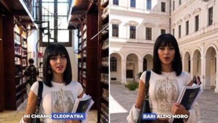 Cleopatra e Archimede influencer: IA per la campagna matricole di UniBa firmata dalla mente di Taffo