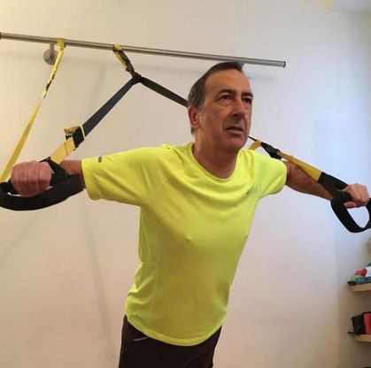 Ci vuole un fisico bestiale, Sala posta su Instagram la foto degli allenamenti