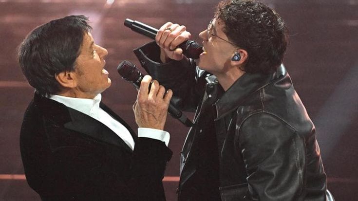 Morandi a sorpresa nella sera dei duetti a Sanremo fa infuriare Gassmann