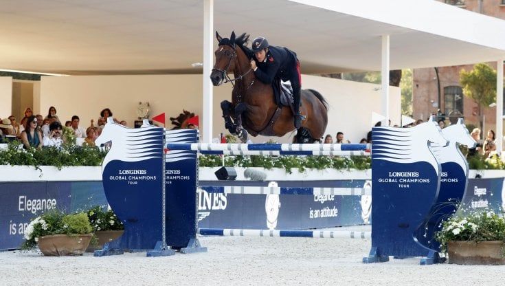 Equitazione, Longines Global Champions Tour: Bucci e Gaudiano infiammano Roma