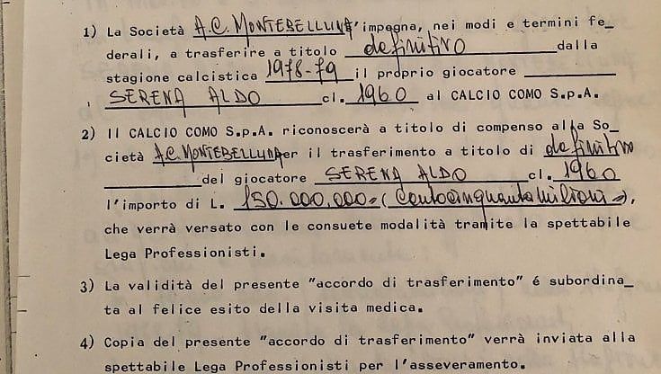 Aldo Serena: "Ecco i contratti da calciatore che mi hanno cambiato la vita"