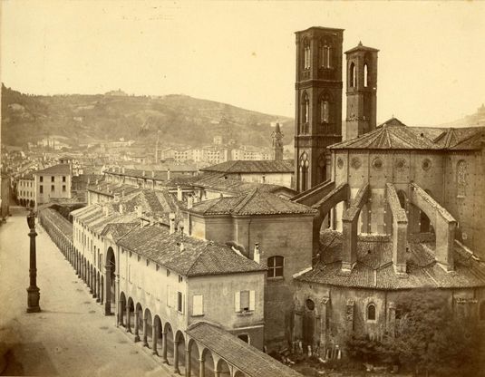 Immagini color seppia dell'Emilia di fine Ottocento: a Bologna gli scatti di Pietro Poppi