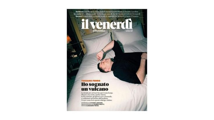 Sul Venerdì, Tiziano Ferro si racconta senza filtri a Vittorio Lingiardi