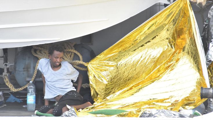 L’angoscia a bordo  della Diciotti. “Vi supplichiamo: mai più in Libia”