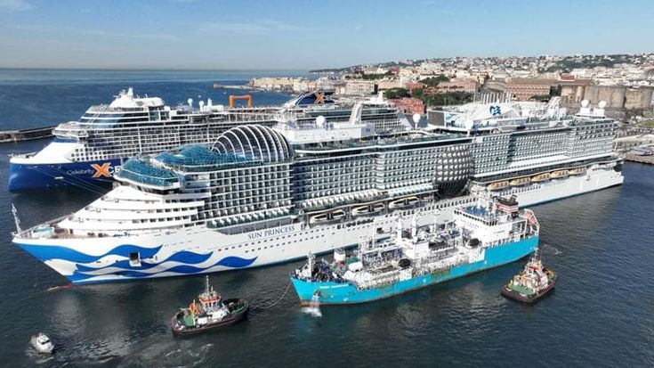 Axpo realizza a Napoli il primo bunkeraggio Gnl in Italia per una nave cruise