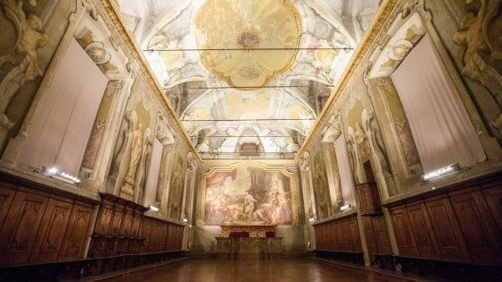 La sala del Cenacolo apre per la prima volta: il Museo della Scienza e della tecnologia rievoca i fasti barocchi 