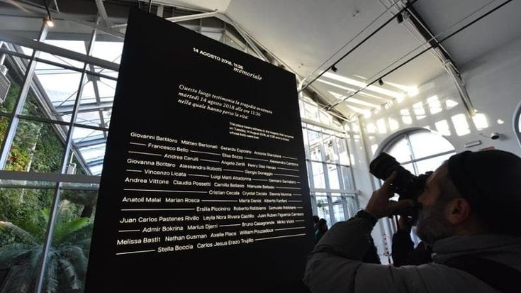 Le prime foto del Memoriale per le vittime del Morandi