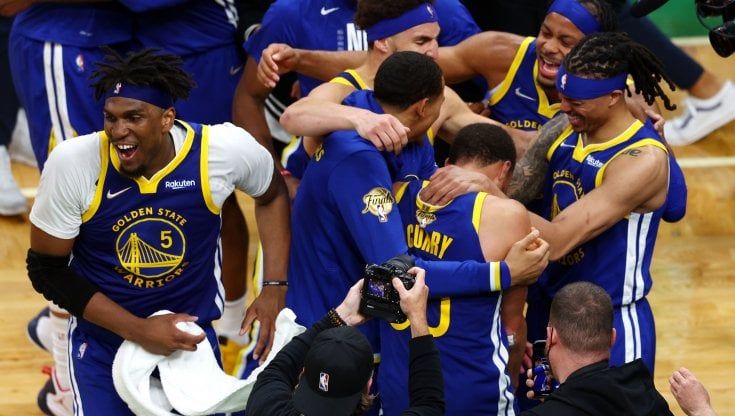 Nba finals, Warriors campioni per la settima volta nella storia. Chiudono la serie con i Celtics sul 4-2