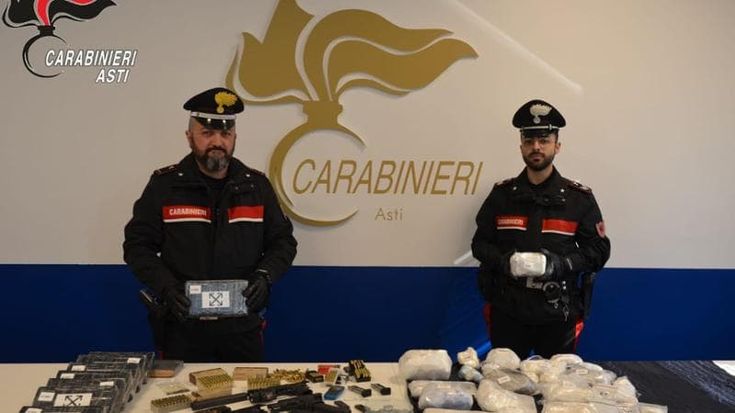 Asti, dieci anni al narcos dei 22 chili di cocaina