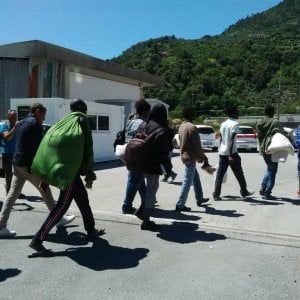 Il comandante dei carabinieri in visita a Ventimiglia