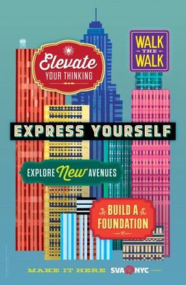 Il design sui muri della metro di New York: in mostra a Roma i poster della School of visual Arts