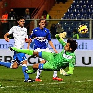 La Samp vola in coppa, si sblocca anche Bergessio