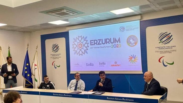 La FSSI ha presentato le Winter Deaflympics al Cip con Luca Pancalli