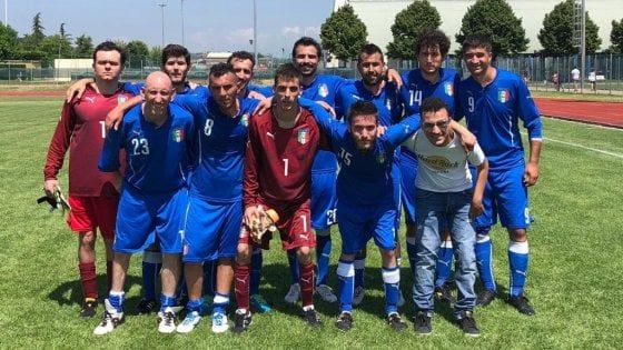 Campioni in erba a Roma: al Tre Fontane il raduno della nazionale di calcio a 7 cerebrolesi