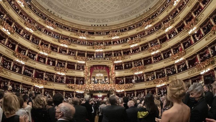 Scala, la Prima russa tra palco record e maxischermi