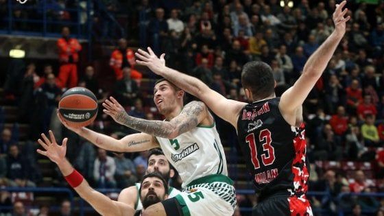 Basket, Eurolega: Milano cede anche al Panathinaikos. Repesa rischia l'esonero
