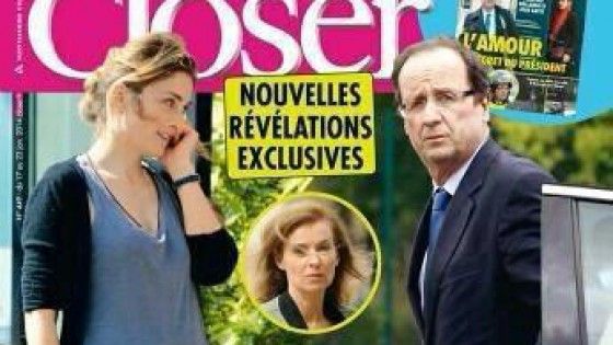 <strong>Closer: "Hollande e la Gayet si amano da due anni"<br /></strong>