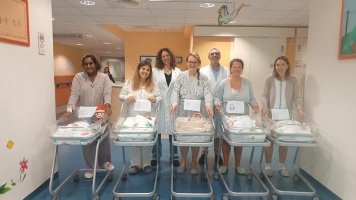 Lucca, notte da record all'ospedale San Luca: nati cinque bambini