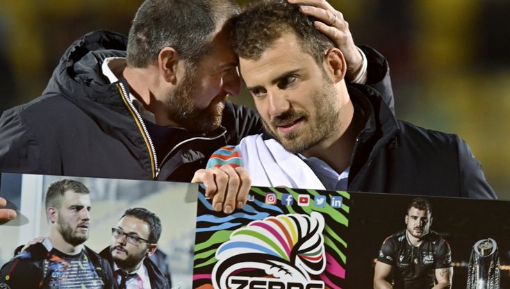 Zebre, Tommaso Castello lascia il rugby giocato: il saluto al Lanfranchi - foto