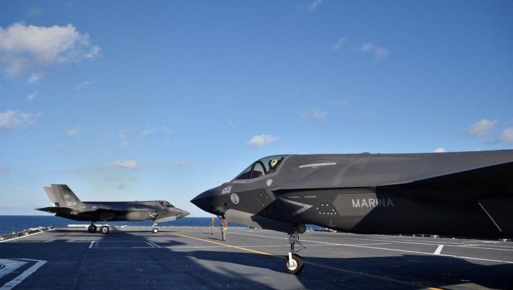 F35 e portaerei, missione Mediterraneo