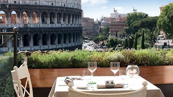 Roma a tavola:  se la cucina non vi basta, ecco una vista da Oscar