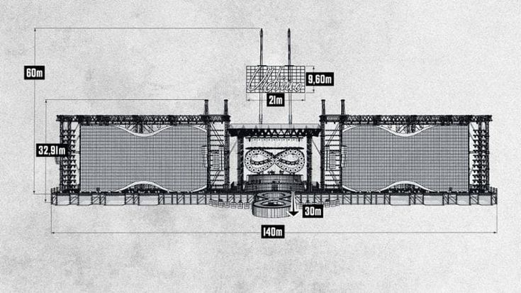 Ultimo a Tor Vergata, ecco il palco: i numeri pazzeschi di un concerto che farà la storia