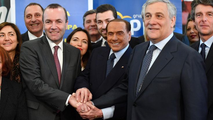 Berlusconi e la benedizione del Ppe per lanciare Tajani 