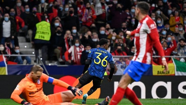 Champions, Atletico Madrid-Manchester United: 1-1:  più Joao Felix che Ronaldo, poi Elanga salva gli inglesi