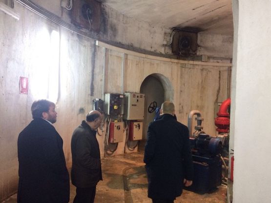 Bari, le stanze segrete sotto la fontana in piazza Moro